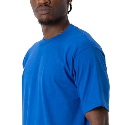 PRO CLUB MEN's HEAVYWEIGHT COTTON SHORT SLEEVE CREW NECK T-SHIRT