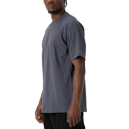 PRO CLUB MEN's HEAVYWEIGHT COTTON SHORT SLEEVE CREW NECK T-SHIRT
